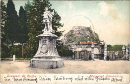 T2/T3 1903 Corfu, Corfou, Kerkyra; Monument Schulenburg / Statue (EK) - Ohne Zuordnung