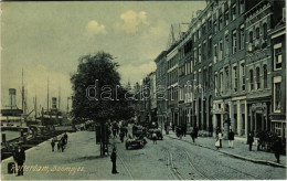 ** T3 Rotterdam, Boompjes / Street View, Quay, Industrial Railway, Inn, Shops. Dr. Trenkler Co. 1907. Rtt. 77. (wet Dama - Non Classificati