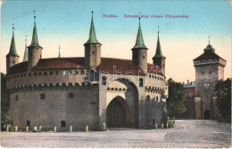 * T3 1914 Kraków, Krakau; Rotunda Przy Bramie Floryanskiej / Gate (EB) - Non Classés