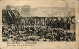 ** T4 Przemysl, Gesprengte Brücke / Rozsadzony Most / WWI Military, Blown-up Bridge (b) - Ohne Zuordnung