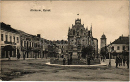 T2/T3 1915 Rzeszów, Rynek / Square, Shops (EK) - Ohne Zuordnung