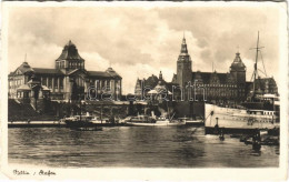 T2/T3 1937 Szczecin, Stettin; Hafen / Port, Steamships (EK) - Ohne Zuordnung