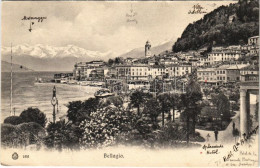 * T2/T3 Bellagio, General View, Steamship, Hotel, Villa (fl) - Ohne Zuordnung