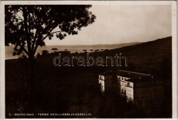 T4 1940 Bracciano, Terme Apollinari (Vicarello) / Spa, Hotel (cut) - Non Classés