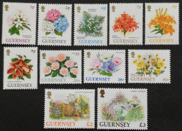 Guernsey 1992 Flowers M N H - Guernsey