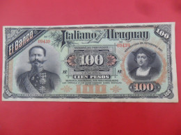 7666 - Uruguay 100 Pesos 1887 - P-S215 - Uruguay