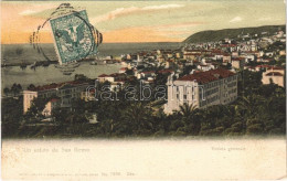 T2/T3 1906 Sanremo, San Remo; Veduta Generale / General View (EK) - Unclassified