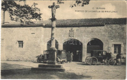 ** T2/T3 Burgos, Portico De La Cartuja De Miraflores / Carthusian Monastery, Gate, Automobile, Horse-drawn Carriage (fro - Ohne Zuordnung