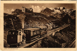 ** T4 Rigi-Kulm, Rack Railway, Train (cut) - Ohne Zuordnung