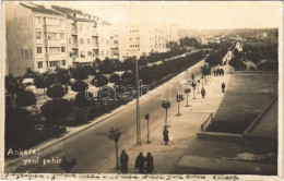 * T2/T3 1936 Ankara, Angora; Yeni Sehir / Street View. Photo (EK) - Non Classés