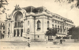 ** T1 Saigon, Ho Chi Minh City; Theatre With Man On Bicycle - Non Classés