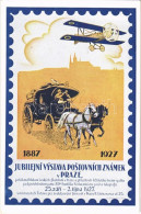 T2 1887-1927 Jubilejní Vystava Postovních Známek V Praze / 40th Anniversary Jubilee Postage Stamp Exhibition In Prague.  - Non Classificati
