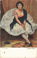 T2/T3 1920 Ruhende Tänzerin / Gently Erotic Lady Art Postcard. Marke J.S.C. 6030. S: Col. Josef Max (EK) - Unclassified