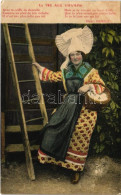 * T2/T3 La Vie Aux Champs / French Folklore, Lady In Traditional Costume (EK) - Ohne Zuordnung