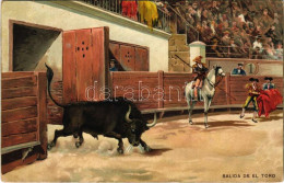 * T3 Salida De El Toro / Spanish Folklore, Bullfight. Litho (Rb) - Non Classificati