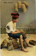 ** T4 Napoli, Pescatore / Neapolitan Fisher Boy, Italian Folklore. Ed. C. Cotini (pinhole) - Sin Clasificación