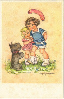 ** T2/T3 Children Art Postcard. EAS S: Tilly Baumgarten (fl) - Sin Clasificación