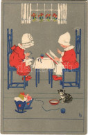 * T2/T3 Children Art Postcard, Cat. Meissner & Buch Künstler-Postkarten Serie 2300. Litho S: L.D. - Non Classificati