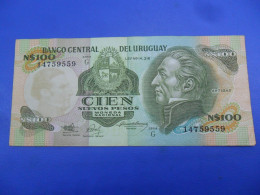 7185 - Uruguay 100 Nuevos Pesos 1987 - Uruguay