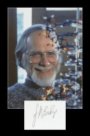 J. Michael Bishop - American Immunologist - Signed Card + Photo - Nobel Prize - Inventeurs & Scientifiques