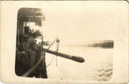 * T2/T3 Osztrák-magyar Hadihajó Torpedója / K.u.K. Kriegsmarine / Austro-Hungarian Navy Battleship's Torpedo. Photo (EK) - Non Classés