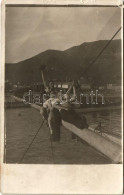 * T2/T3 1917 Kotori-öböl, Bocche Di Cattaro; SMS KAISER MAX Osztrák-magyar Haditengerészet Páncélos Fregattjának Matróza - Unclassified