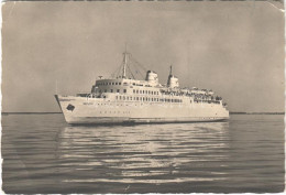 * T3 Fährschiff "Sassnitz" / German Passenger Ship, Modern Postcard (EB) - Sin Clasificación