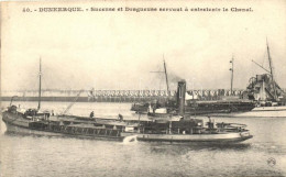 ** T1 Dunkirk, Dunkerque; Suceuse Et Dragueuse / Suction Dredge - Non Classés