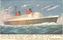 T3 1948 RMS Queen Elizabeth Cunard White Star Line Ocean Liner Steamship (EB) - Ohne Zuordnung