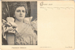 ** T4 Prinzess Chimay / Clara Ward, Chimay Hercegnő (Rigó Jancsi Felesége) / Clara Ward, Princesse De Caraman-Chimay (wi - Unclassified