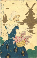 * T2 1931 Lady Art Postcard - Non Classés