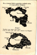 ** T2/T3 Ha A Trianoni Békét A Győzőkre Szabták Volna. A Megcsonkított Belgium. Kiadja A Magyar Nemzeti Szövetség / Tria - Non Classificati