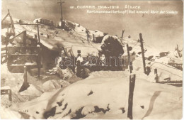 T3 Guerre 1914-1918. Alsace. Hartmannswillerkopf (Vieil Armand) Abris Des Soldats / WWI French Military, Soldiers' Shelt - Sin Clasificación