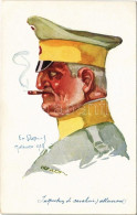 ** T2/T3 Inspecteur De Cavalerie (allemand) / WWI German Military Art Postcard, Cavalry Inspector. Visé Paris No. 35. "L - Sin Clasificación