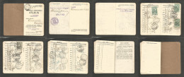 LATVIA. 1939 (11 March) To 1945 (12 Apr), Radiotelephone Abonement Book, With Post Office Postmark Control In All Years  - Lettland