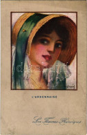 * T2/T3 L'Ardennaise / French Lady Art Postcard, Lady From Ardennes. Les Femmes Heroiques. Visé Paris No. 38. S: Em. Dup - Non Classés