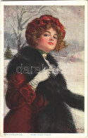 T2/T3 1914 Miss Jack Frost. Lady Art Postcard. A.R. & C.i.B. S: W. Haskell Coffin - Unclassified