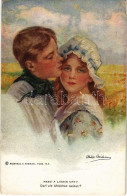 T3 Need A Lassie Cry? Romantic Couple Art Postcard. Reinthal & Newman No. 831. S: Philip Boileau (wet Corner) - Unclassified