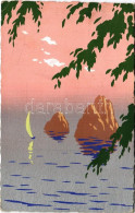 T2/T3 1928 Beach. Italian Art Postcard. "Ars Nova" (EK) - Non Classificati