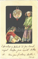 T4 1905 Chinese Folklore Art Postcard. Published By Stewart & Woolf. Series No. 146. Litho S: Bertha Stuart (tiny Pinhol - Non Classés