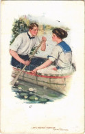 T2/T3 1911 Let's Paddle Forever, Romantic Couple, R. Chapman Co. N.Y. Published By Taylor Platt & Co. N.Y. Series 782. S - Non Classés