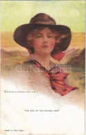 ** T2/T3 The Girl Of The Golden West. Lady Art Postcard. Reinthal & Newman No. 755. S: Philip Boileau (EK) - Non Classificati