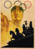 ** T2/T3 1936 Deutschland. XI. Olympische Spiele Berlin / Summer Olympics In Berlin / 1936. évi Nyári Olimpiai Játékok S - Ohne Zuordnung