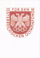 * T2/T3 1936 Für Den Österreichischen Olympiafonds. Zur Erinnerung An Die Fis-Wettkämpfe Innsbruck / For The Austrian Ol - Non Classificati