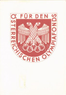 * T2/T3 1936 Für Den Österreichischen Olympiafonds. Zur Erinnerung An Die Fis-Wettkämpfe Innsbruck / For The Austrian Ol - Ohne Zuordnung