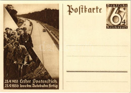 ** T1/T2 1933 Erster Spatenstich - 1936 1000 Km Autobahn Fertig / 1933 First Groundbreaking - 1936 1000 Km Highway Compl - Ohne Zuordnung