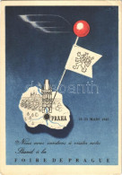 ** T2/T3 Foire De Prague 14-23 Mars 1947 / International Fair In Praha Advertising Card (non PC) (EK) - Non Classés