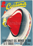 T2/T3 1960 F.I.S.I. Campionati Del Mondo Di Bob Cortina / World Bob Championships In Cortina. Winter Sport, Advertising  - Ohne Zuordnung