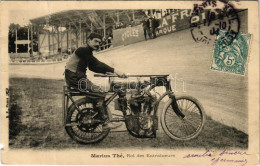 T3/T4 1904 Marius Thé, Roi Des Entraineurs / French Cyclist, Coache. Winner In May 1904 Of The Grand Prix De La Républiq - Non Classificati