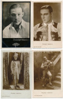 ** Rudolph Valentino (1896-1926) Olasz Némafilm Színész - 8 Db Régi Használatlan Képeslap / 8 Pre-1945 Unused Postcards - Non Classés